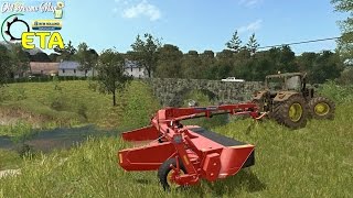 Farming Simulator 17  Fauchage 2016 [upl. by Arytas]