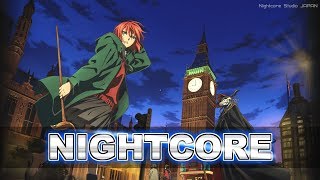 Nightcore Here  Mahoutsukai no Yome OP JPOP 魔法使いの嫁 [upl. by Khajeh]