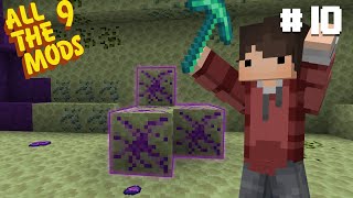 All The Mods 9  Modded Minecraft  EP10 QUEST FOR UNOBTAINUM [upl. by Abisia]