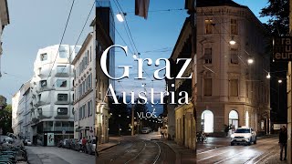 GRAZ VLOG  2 Days in Graz Austria  ARGOS Kunsthaus Eggenberg [upl. by Lyrrad]