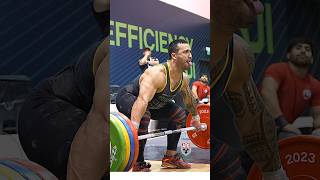 Arley Mendez 89kg🇨🇱 175kg  386lbs Snatch Slowmo snatch slowmotion weightlifting [upl. by Alana]