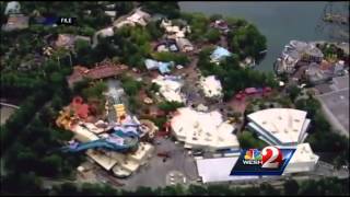 Parkgoer injured on Universals Rip Ride Rockit [upl. by Harshman]