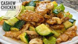 Cashew Chicken Recipe  Easy Vegetable And Chicken Stir Fry Recipe [upl. by Ardek]