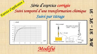 Exercice dapp 3 Suivi temporel et vitesse de la réaction quot Suivi temporel par titragequot [upl. by Martens849]