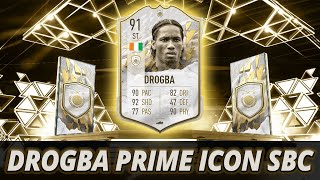 FIFA 22 DROGBA SBC CHEAPEST SOLUTION  NO LOYALTY [upl. by Anicart438]