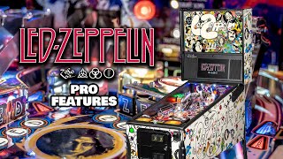 Led Zeppelin Pinball  Pro Model Game Features [upl. by Wertheimer323]