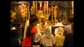 SOUL OF MY SAVIOUR  Catholic Hymn  Traditional Latin Mass [upl. by Sapphera259]