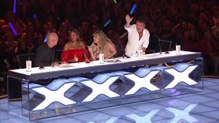 Fabulous Boogie Storm Get 2nd Simon Cowell Golden Buzzer [upl. by Eelah8]