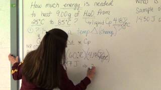 Specific Heat Example Problems [upl. by Fondea]