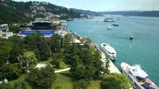 Istanbul am Bosporus  Hexacopterflug [upl. by Bolten]