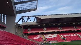 Liverpools Anfield Stadium Tour Tunnel Walk to PitchSide [upl. by Roth]