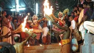 Bhagavathi Thira Pavittameethal Temple Kozhikode Thirayattam 2019 Traditional festival of Kerala [upl. by Neelloc690]