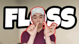 How To FLOSS Your Teeth properly dentists guide [upl. by Guinn]