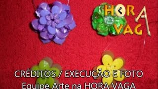 Como fazer Flores Para Chinelos  Artesanato para iniciantes manualidades [upl. by Edie]