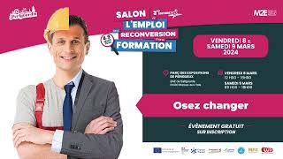 Le Salon de lEmploi de la Reconversion et de la Formation  3ème Edition [upl. by Rind]