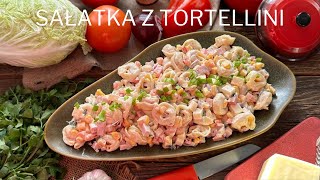 Imprezowa sałatka z tortellini Musisz ją koniecznie zrobić sałatkamojedomowejedzenie [upl. by Ivatts]