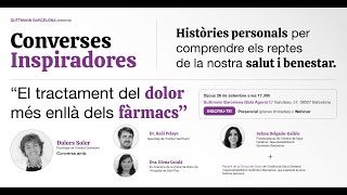 Converses inspiradores el tractament del dolor més enllà dels fàrmacs [upl. by Elfrida]