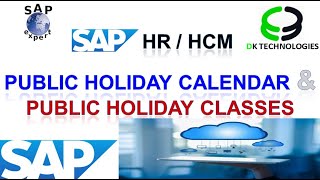 How to Configure Holiday Calendar  Factory Calendar  Holiday Class Time Management DKTECHNOLOGIES [upl. by Aivatnohs]