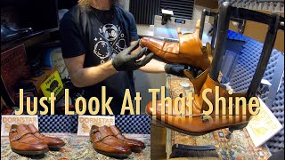 Total Transformation on Magnanni Monkstraps  Worlds Finest ASMR Shoe Shine [upl. by Desdemona]