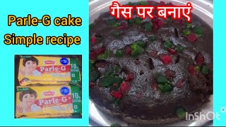 simple cake recipe Parle g cake how to make ParleG cake 🍰😋 [upl. by Charlot]