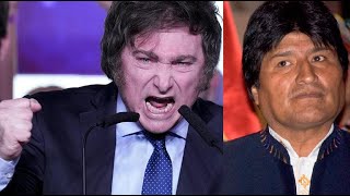 ¡MILEI DESTROZA A EVO MORALES [upl. by Rennob447]