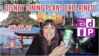 Disney World Dining Plan EXPLAINED 2024  Worth it [upl. by Vallo387]