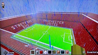 ASMR Minecraft Welcome to Old Trafford [upl. by Ettezel]