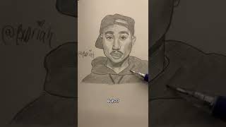 is that hyperpigmentation art viralvideo shorts ponytail 2pac [upl. by Sirronal830]