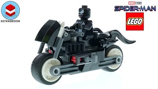 LEGO Marvel 30679 Venom Street Bike Speed Build Review [upl. by Sommers]