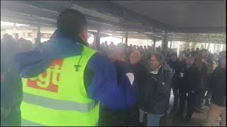 Grévistes de Safran Gennevilliers avec ceux de Saint Quentin Augmentation 200€ uniforme pour tous [upl. by Atnaloj400]