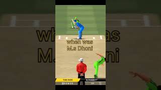 Author cricketer Vs Ms Dhoni ytshort viralgamer [upl. by Almond11]