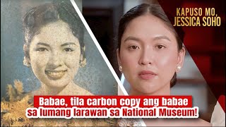 REINCARNATION O NAGKATAON Babae tila carbon copy ang nasa lumang larawan Kapuso Mo Jessica Soho [upl. by Norma]