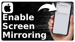 How To Turn On Screen Mirroring On iPhone [upl. by Enois853]