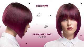 Graduated Bob Haircut [upl. by Emoraj]