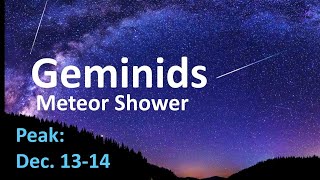 Geminids Meteor Shower 2023 [upl. by Hashim]