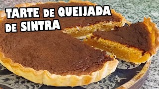 Tarte de Queijada de Sintra  Receita Tradicional Portuguesa receitasimples tarte sobremesas [upl. by Ormand]