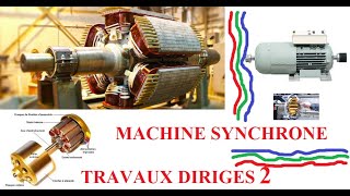 Machine Synchrone Travaux Dirigés 2 [upl. by Anilac]