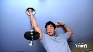 How to Convert a Recessed Light to a Pendant Light [upl. by Inafit667]