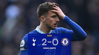 Tottenham Hotspur v Chelsea 20  Highlights  Premier League [upl. by Pickar]