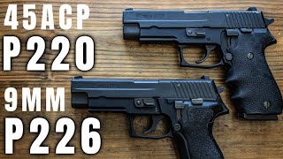 SIG P220 and P226 Unboxing [upl. by Eldrida601]