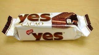 Nestlé Yes Cacao  Dark Chocolate Cake Bar [upl. by Darraj923]