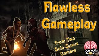 Flawless Gameplay from 2 solo queue gamers vs Ghostface [upl. by Savick]