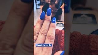 June nails for the month nails nailpolish nailart nailstyle shorts selfcare [upl. by Reger123]