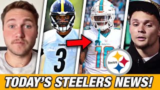 Steelers CONFIDENT Theyll Land A Top WR  Roman Wilson Injury Update Russell Wilsons Timeline [upl. by Reisch]