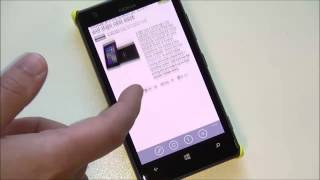 Maxthon Cloud Browser for Windows Phones  Hands on and Tour [upl. by Adnahsam357]