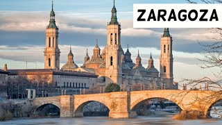 Top 10 visitas que ver y hacer 1 día en ZARAGOZA Capital 4K  1 Zaragoza  España [upl. by Ahseined]