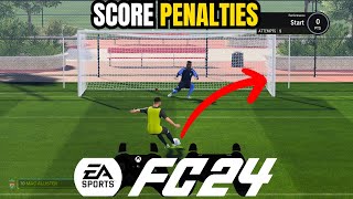 How to Take Penalties in FC 24  Score Penalty Kicks in EA Sports FC 24 fc24 [upl. by Slosberg235]