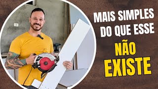 GABARITO SIMPLES PARA CORTE RETO COM SERRA CIRCULAR MANUAL [upl. by Nedaj]