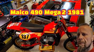 CRG Jarin Maico 490 Mega 2 1981 prokkis [upl. by Oyr]