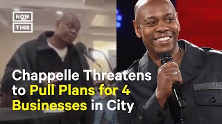 Dave Chappelle Helps Kill Affordable Housing Proposal [upl. by Ahsram]